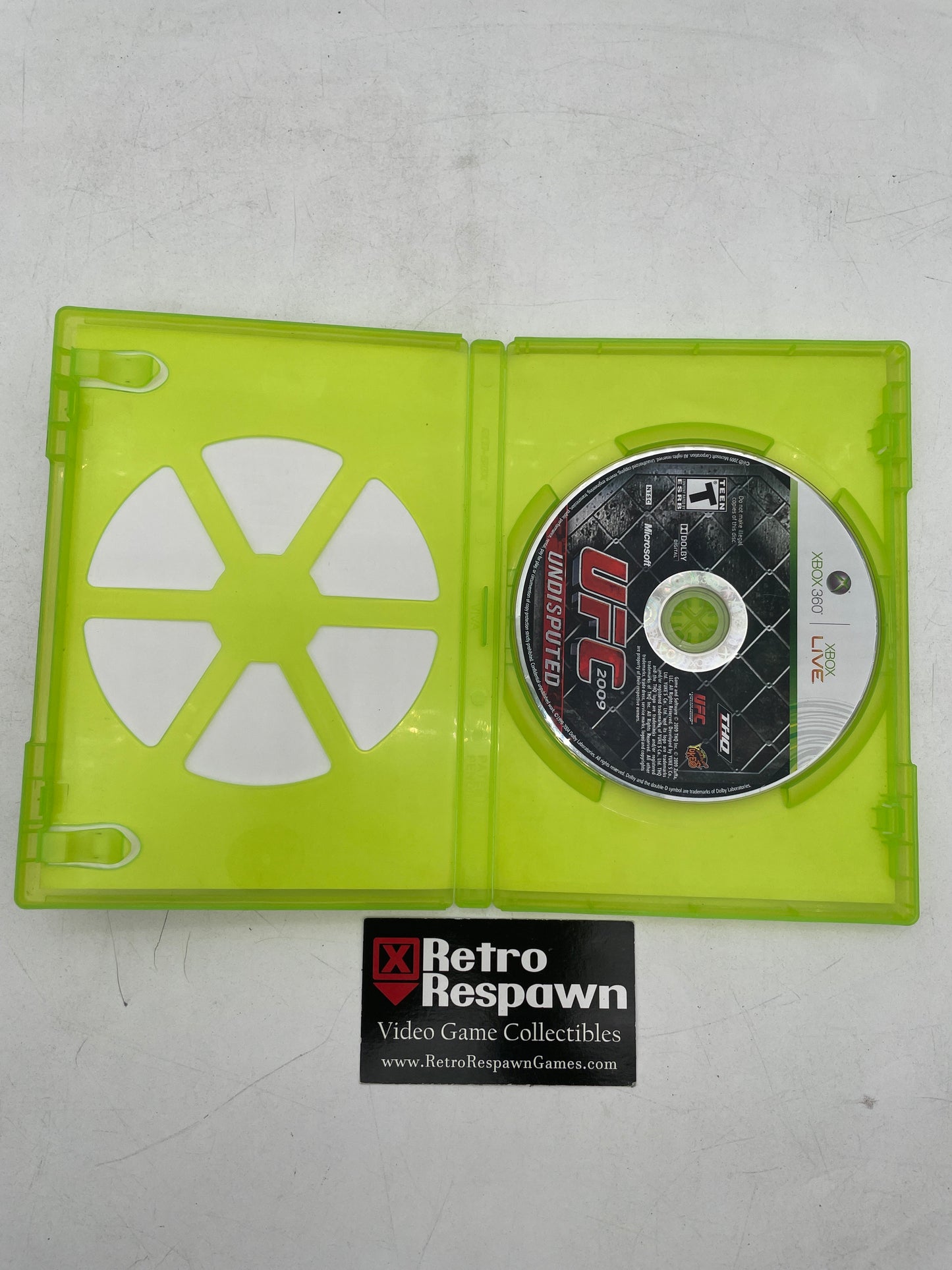 UFC 2009 Undisputed - Xbox 360 (Missing Manual)