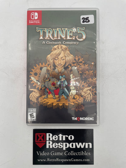 Trine 5: A Clockwork Conspiracy - Nintendo Switch (Complete)
