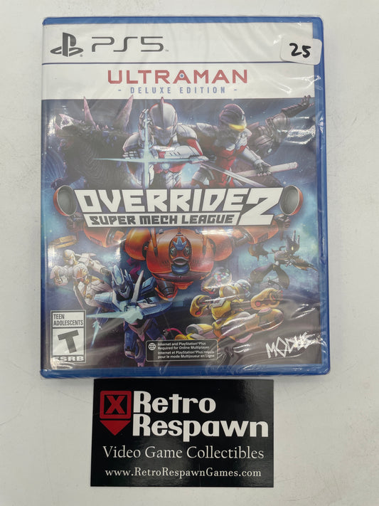 Override 2: Super Mech League [Ultraman Deluxe Edition] - Playstation 5 (SEALED)