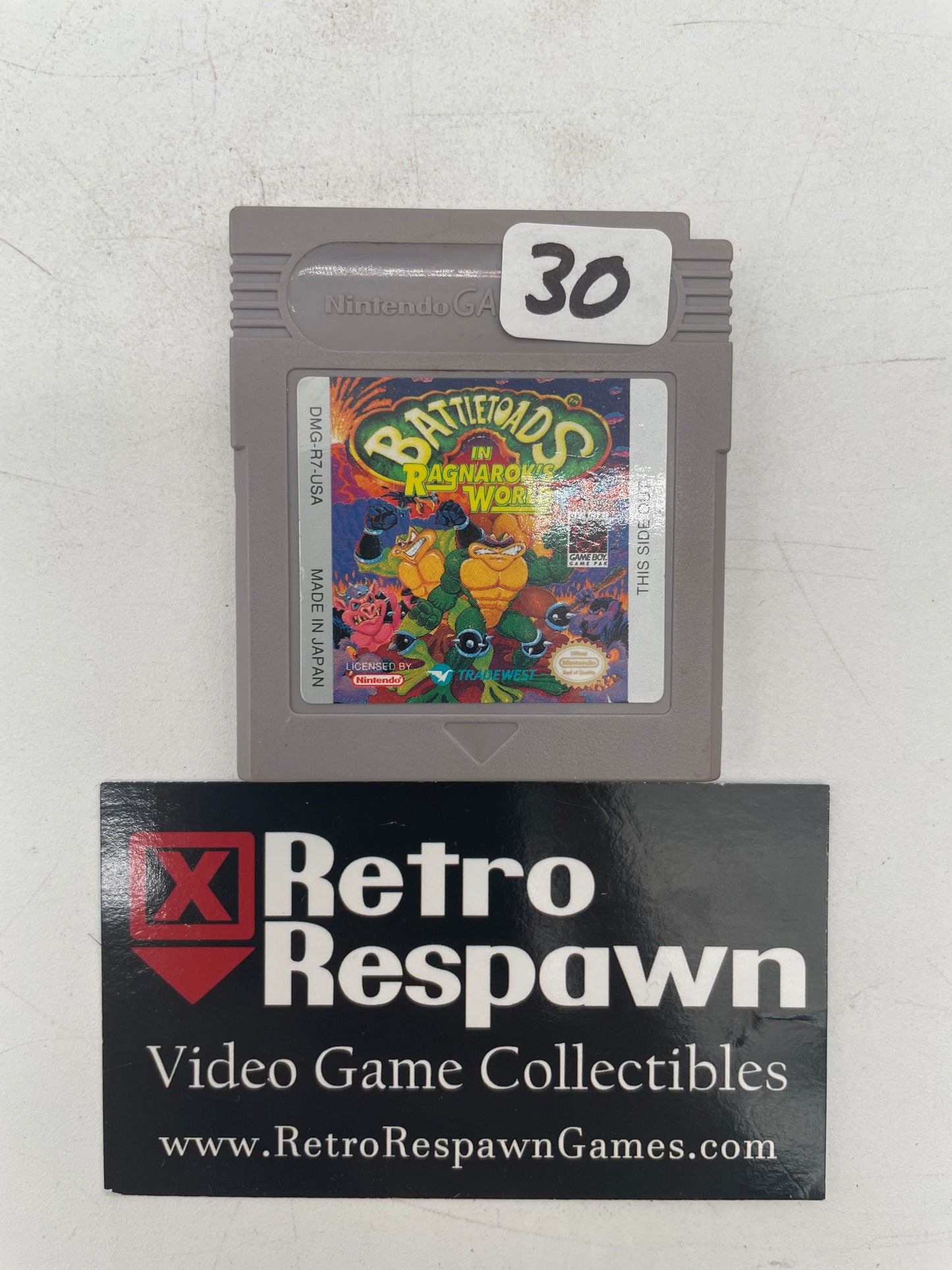 Battletoads in Ragnarok’s World - GameBoy (Game Only)