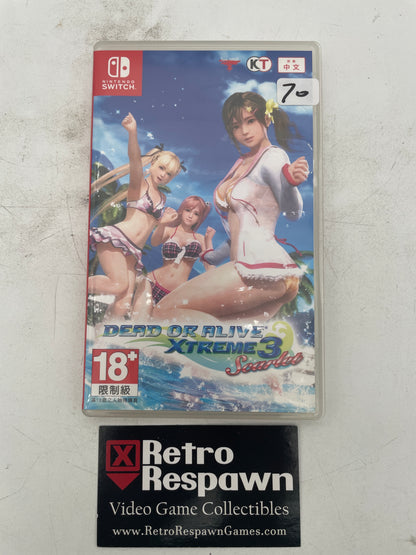 Dead or Alive Xtreme 3 Scarlet - Asian English Switch (Complete)