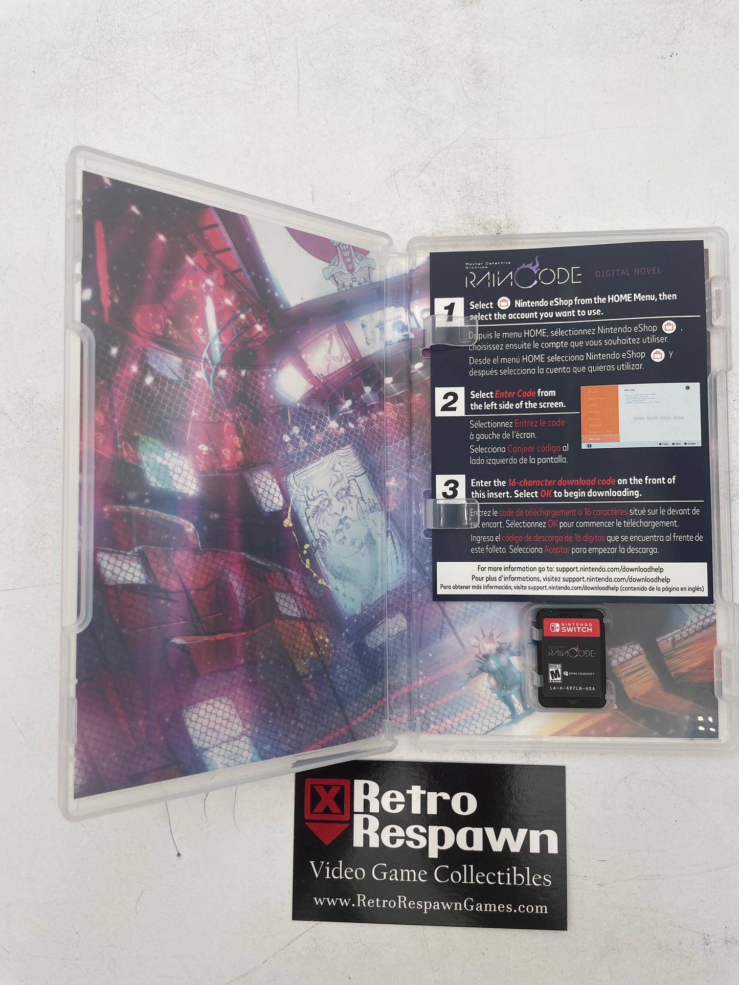 Master Detective Archives: RAIN CODE - Nintendo Switch (Complete)