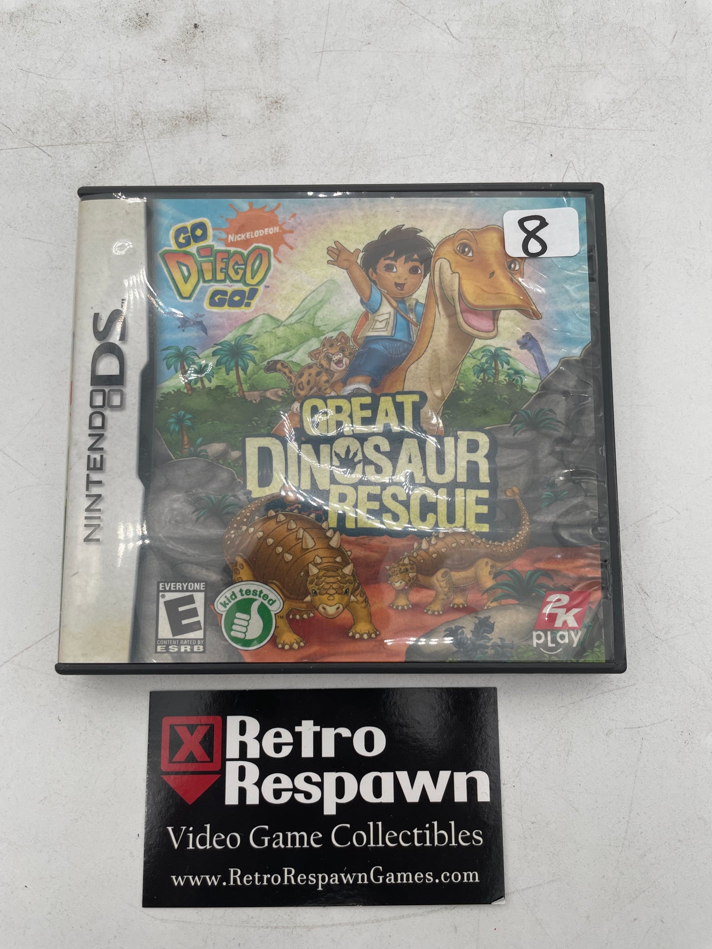 Go, Diego, Go: Great Dinosaur Rescue - Nintendo DS (Complete)