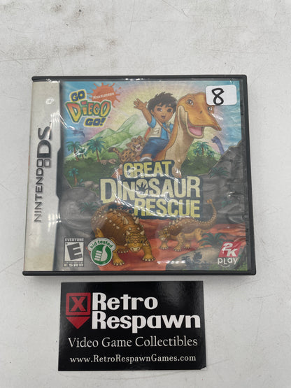Go, Diego, Go: Great Dinosaur Rescue - Nintendo DS (Complete)