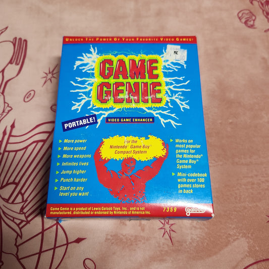 Original Gameboy Game Genie (Complete)