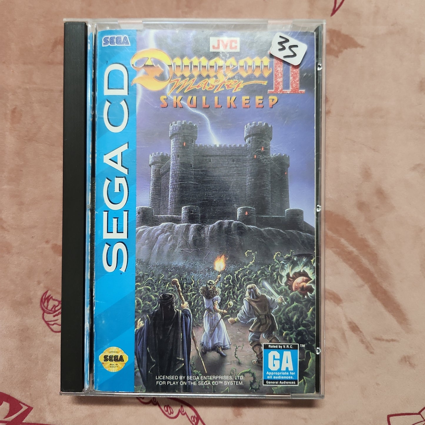 Dungeon Master 2: Skullkeep - Sega CD (Complete)