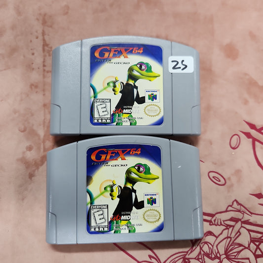 Gex 64: Enter the Gecko - Nintendo 64 (Loose)