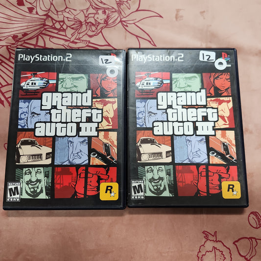 Grand theft auto 3 - Playstation 2 (Complete)