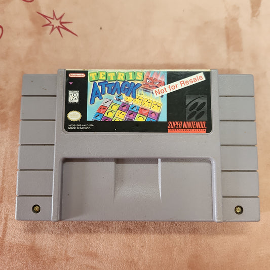 Tetris Attack (Not For Resale Variant) - SNES