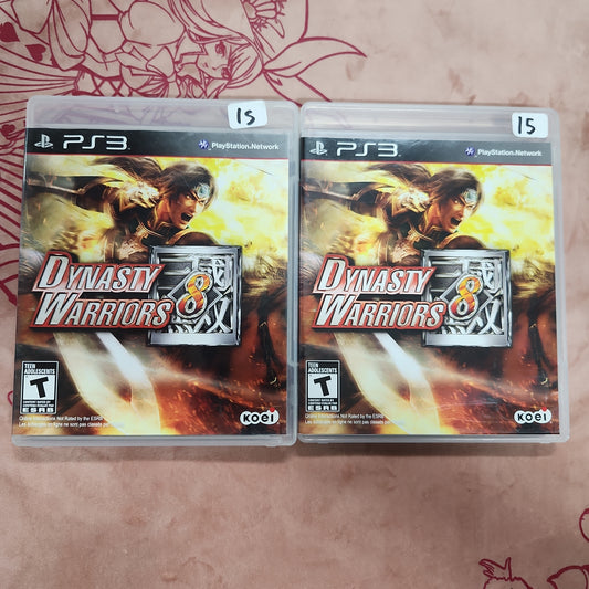 Dynasty Warriors 8 - Playstation 3 - (no manual)