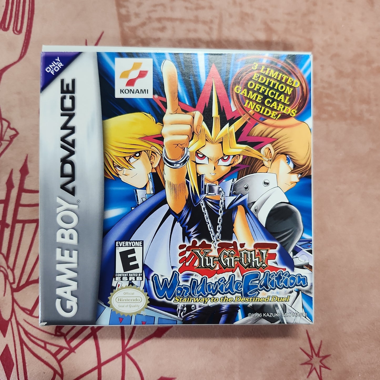 Yu-Gi-Oh! World Wide Edition: Stairway to the Destined Duel - Gameboy Advance (Complete)