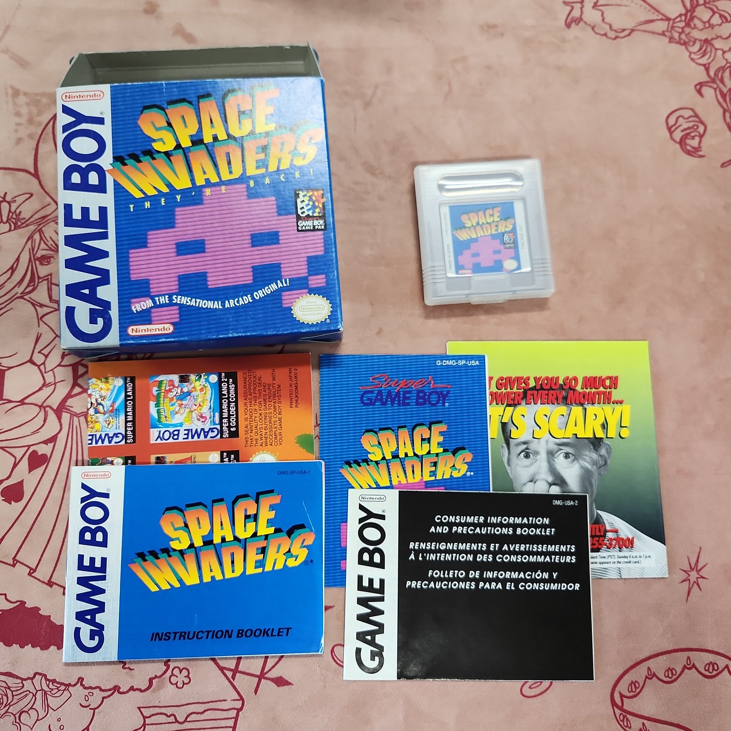 Space Invaders - Gameboy Advance (Complete)