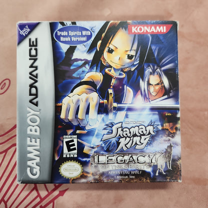 Shaman King Legacy of the Spirits Sprinting Wolf - Gameboy Advance (Complete)