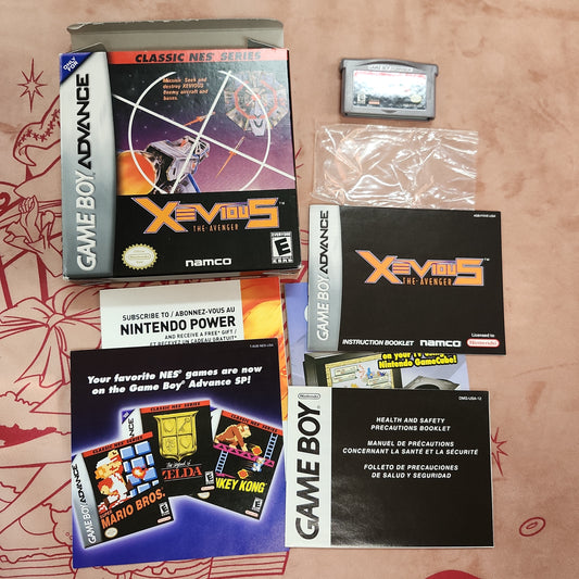 Xevious The Avenger - Gameboy Advance (Complete)