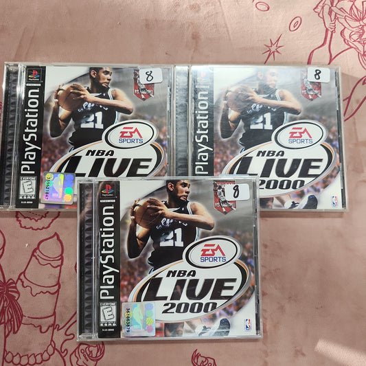 NBA Live 2000 - Playstation