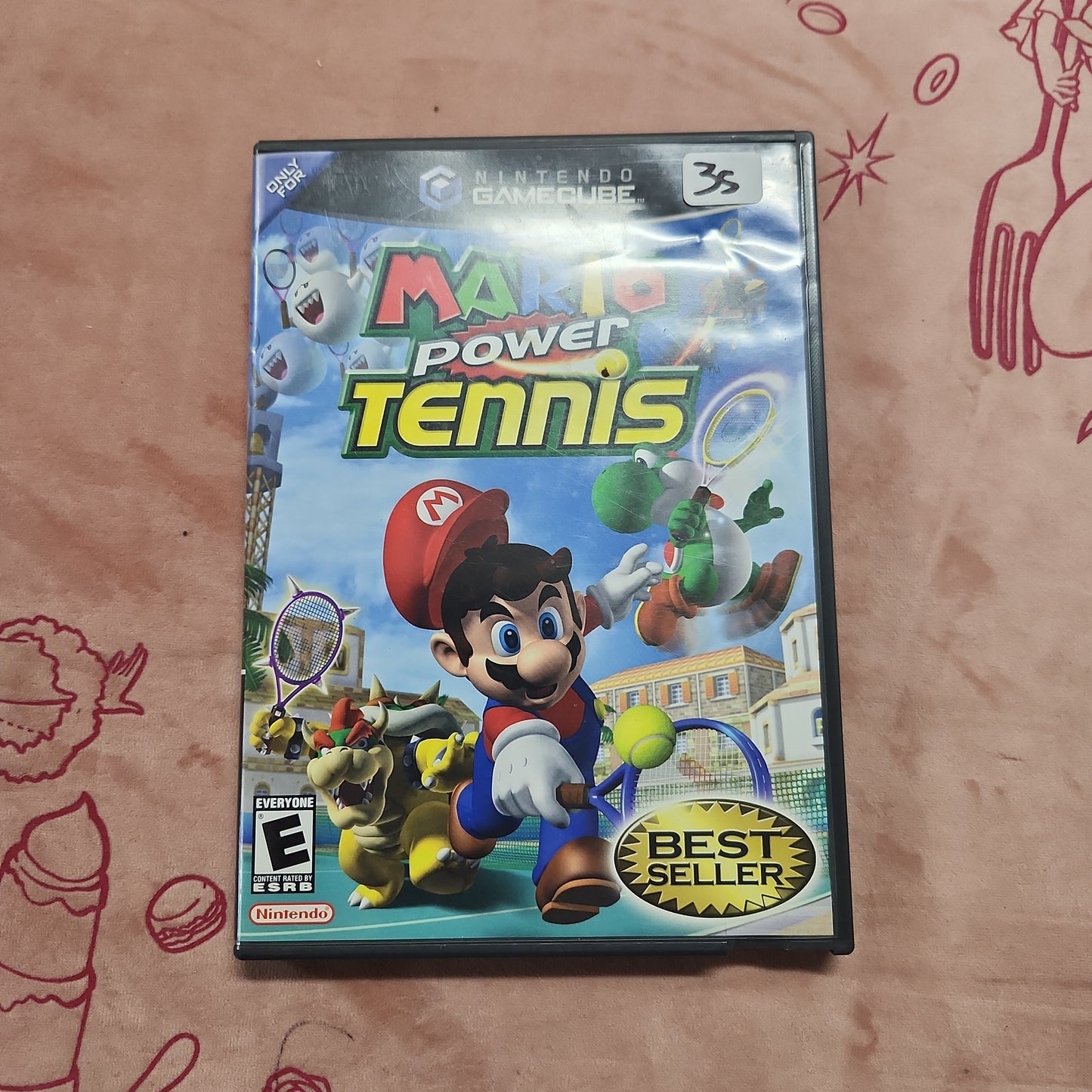Mario Power Tennis - Nintendo Gamecube (Complete)