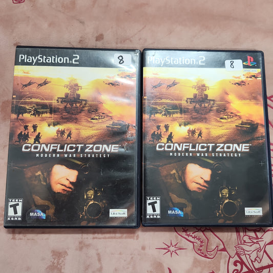 Conflict Zone: Modern War Strategy - Playstation 2 (Complete)