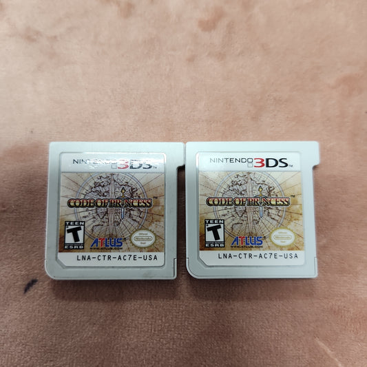 Code of Princess - Nintendo 3DS (Game Only)