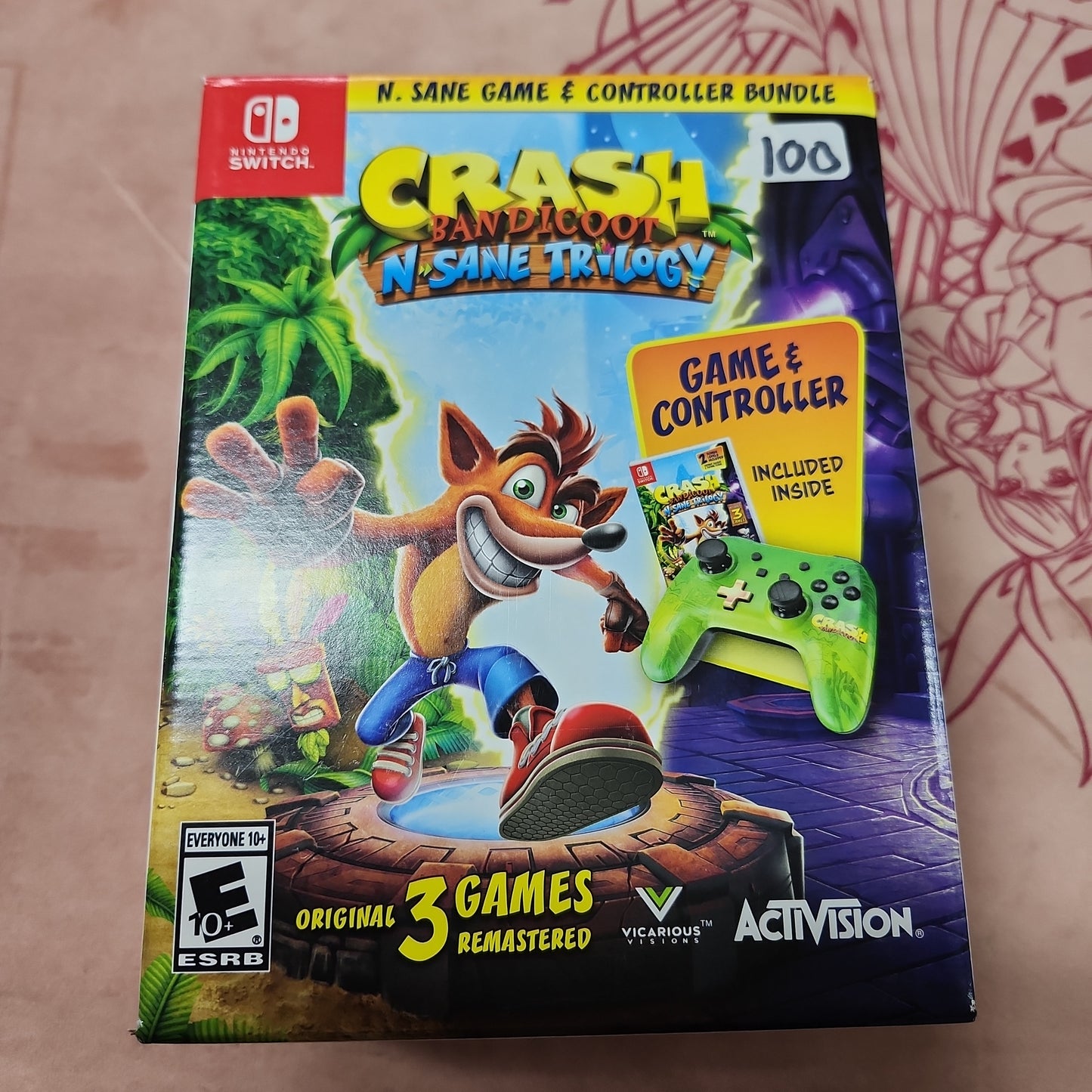 Crash Bandicoot N Sane Trilogy Controller bundle