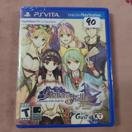 Atelier Shallie Plus: Alchemists of the Dusk Sea - Playstation Vita (PS Vita) (Sealed)