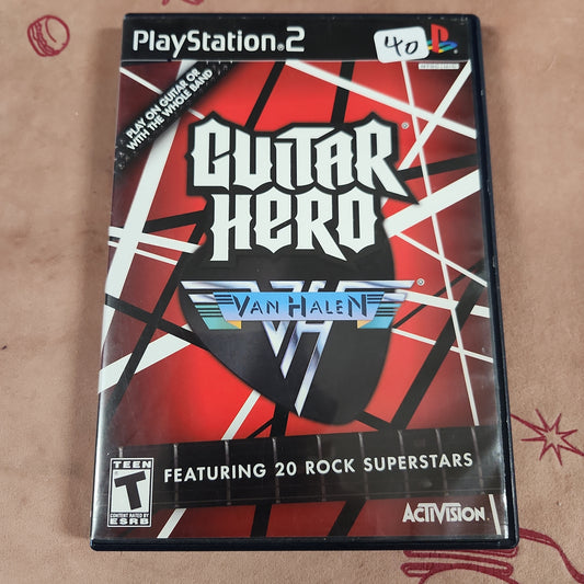 Guitar Hero Van Halen - Playstation 2 (Complete)