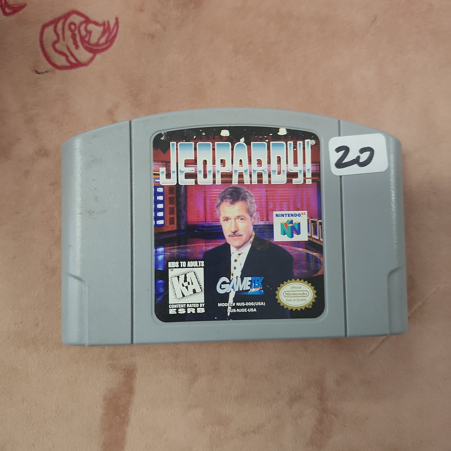 Jeopardy! - Nintendo 64 (Loose)