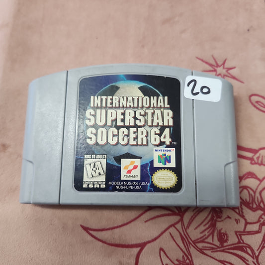 International Superatar Soccer 64 - Nintendo 64 (Loose)