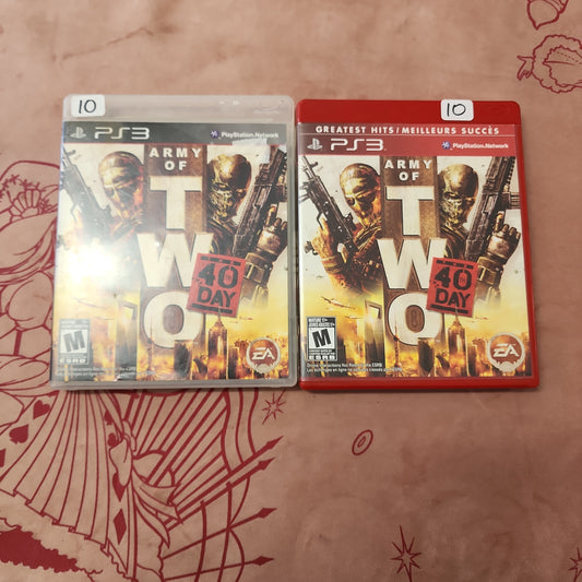 Army of two 40th Day ps3