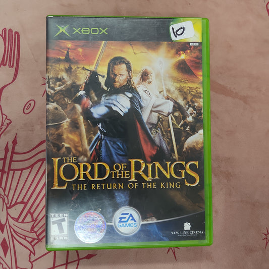 The lord of the Rings The Return of the King xbox