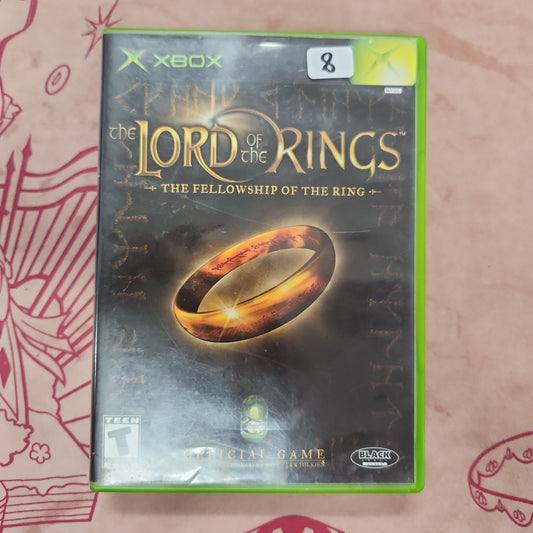 The Lord of the Rings The Fellowship of the Ring xbox