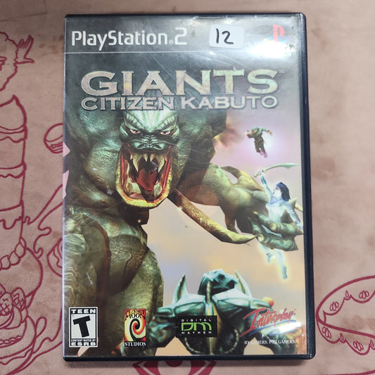 Giants Citizen Kabuto - Playstation 2 (Complete)