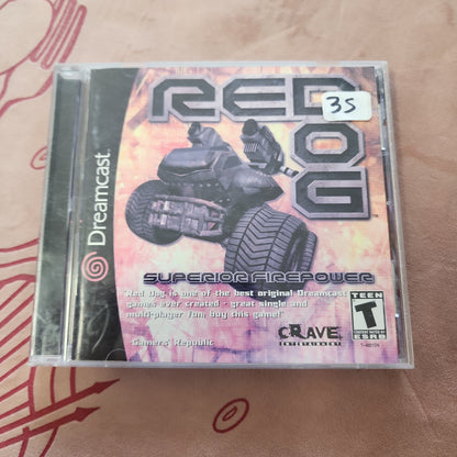 Red Dog - Sega Dreamcast (Complete)