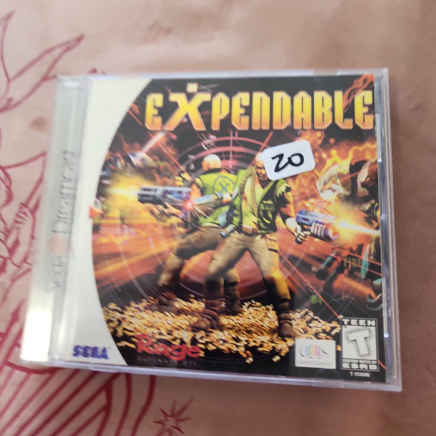 Expendable - Sega Dreamcast (Complete)