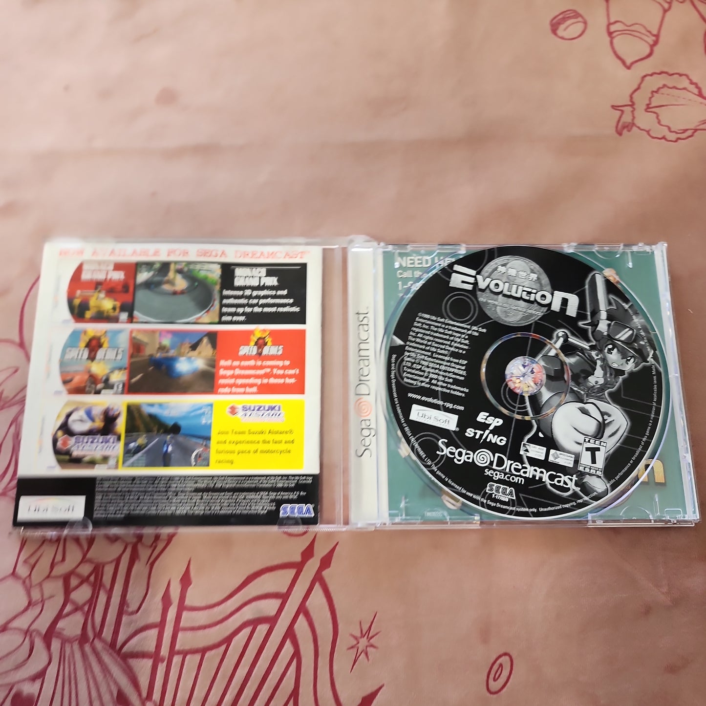 Evolution The World of Sacred Device - Sega Dreamcast (Complete)