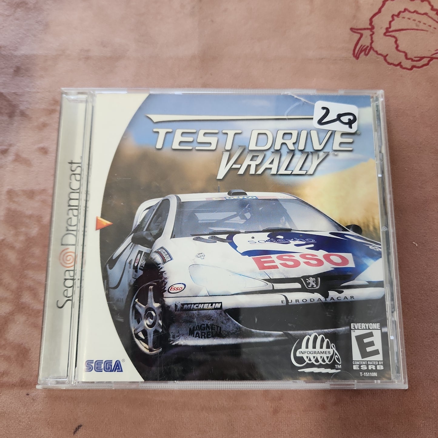 Test Drive V-Rally - Sega Dreamcast (Complete)