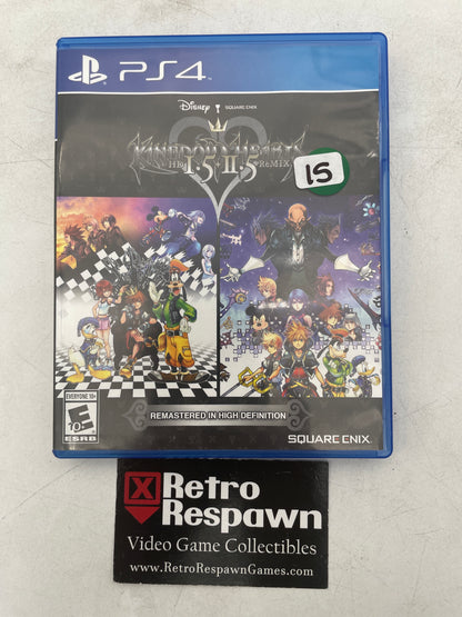 Kingdom Hearts HD 1.5 + 2.5 Remix - Playstation 4 (Complete)