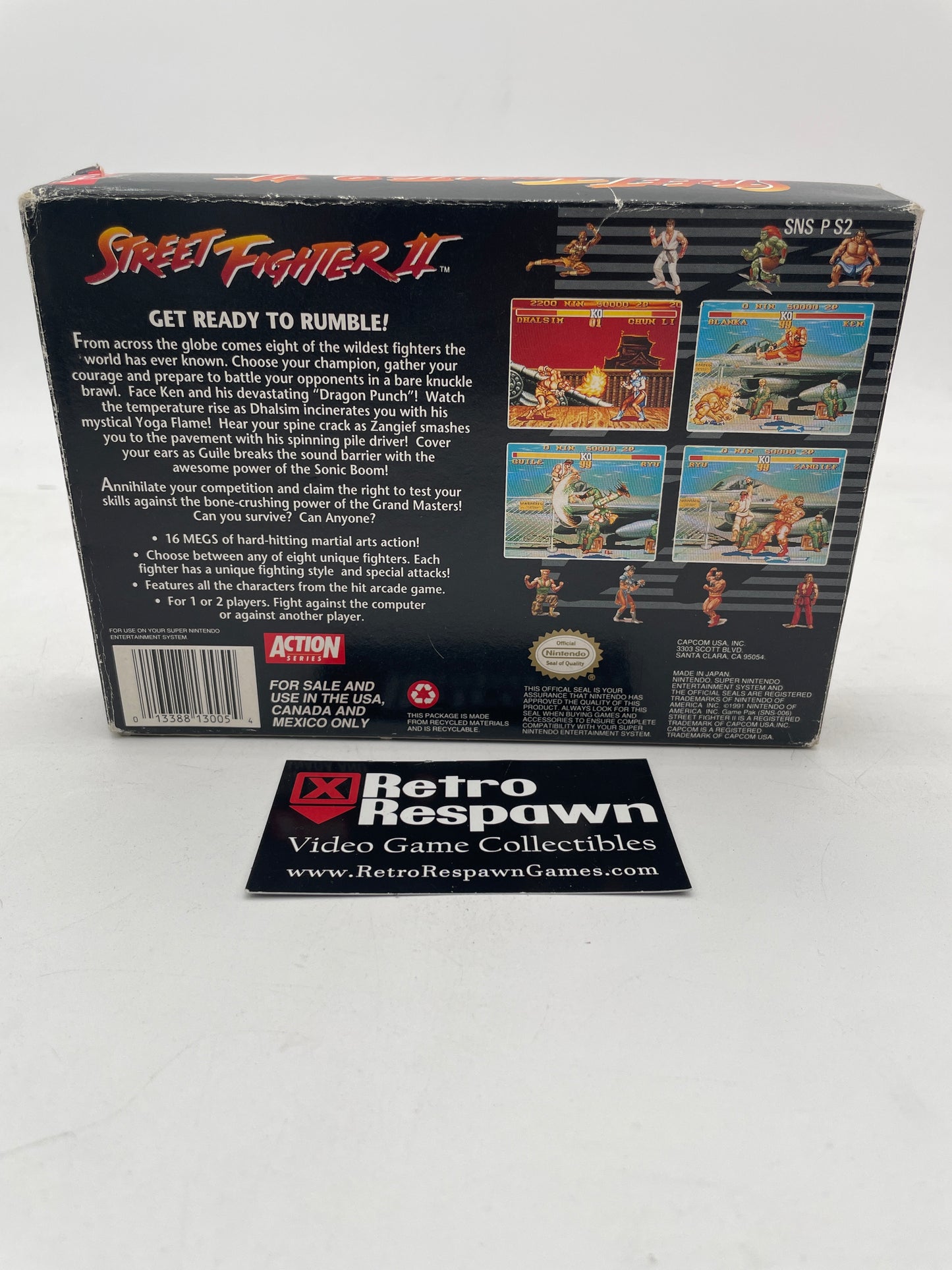 Street Fighter II - Super Nintendo (Complete)