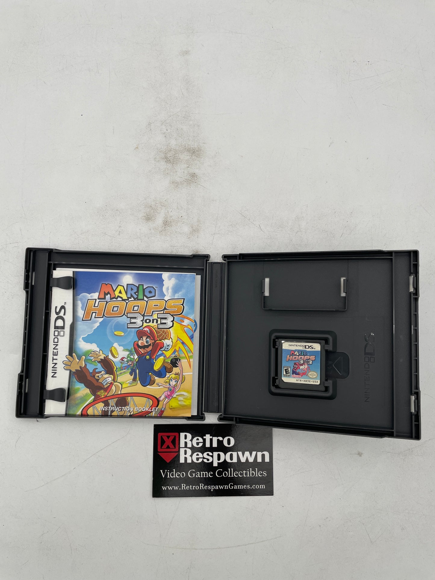 Mario Hoops 3 on 3 - Nintendo DS (Complete)