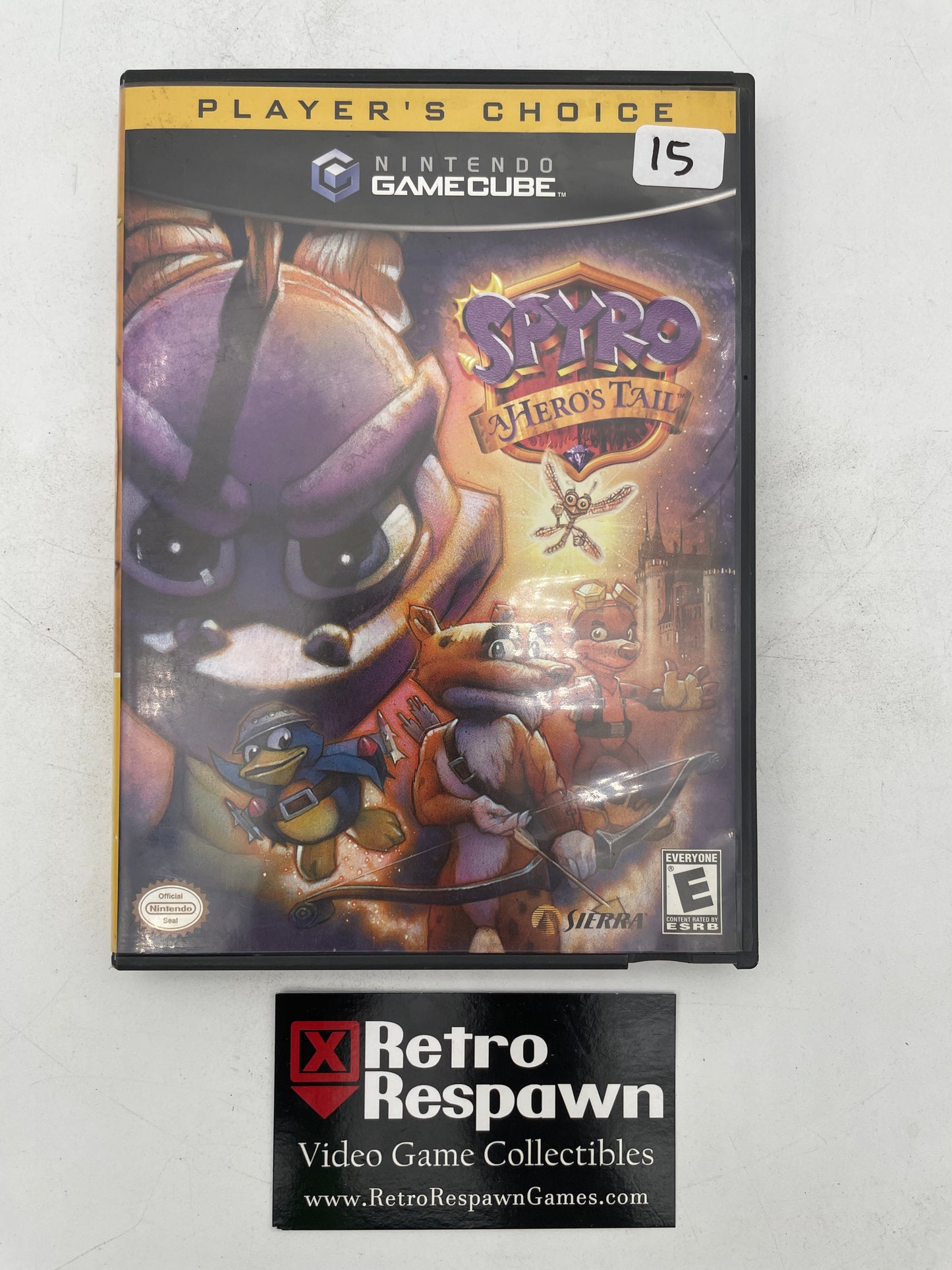 Spyro A Hero's Tail [Player’s Choice] - Gamecube (Complete)