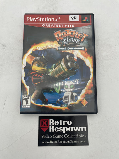 Ratchet & Clank Going Commando - Playstation 2 (Complete)