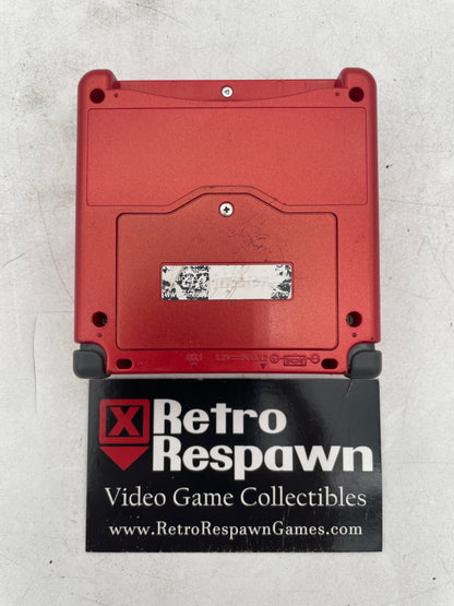 IPS Red Game Boy Advance SP - GameBoy Advance (Console + Charger)