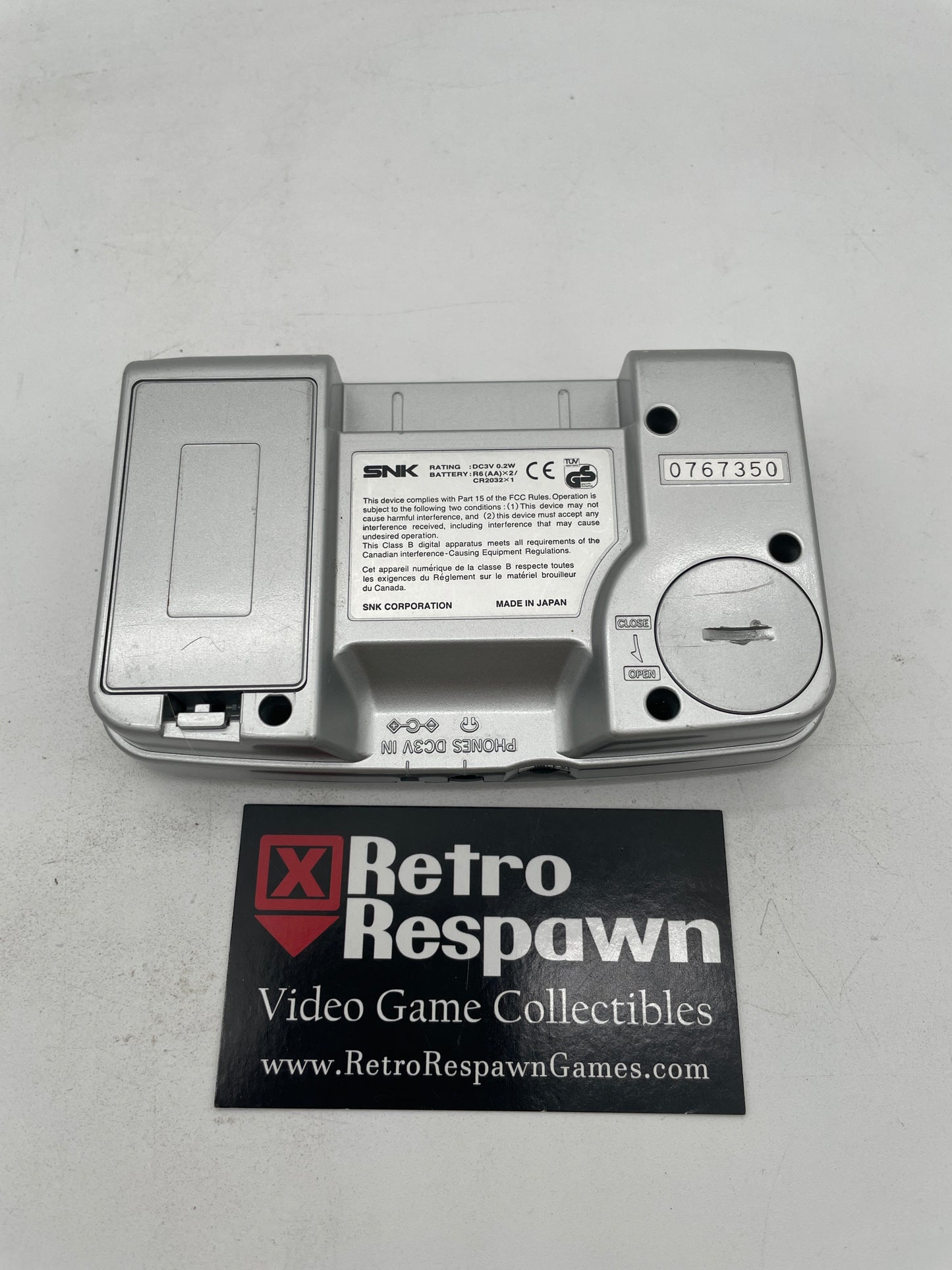 NeoGeo Pocket Color System [Platinum Silver] - Neo Geo Pocket Color (Complete)