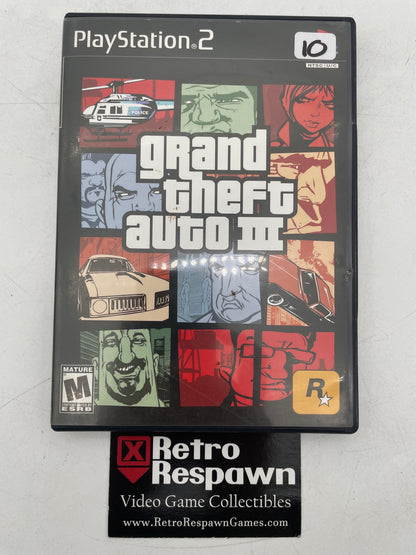 Grand Theft Auto III - Playstation 2 (Complete)