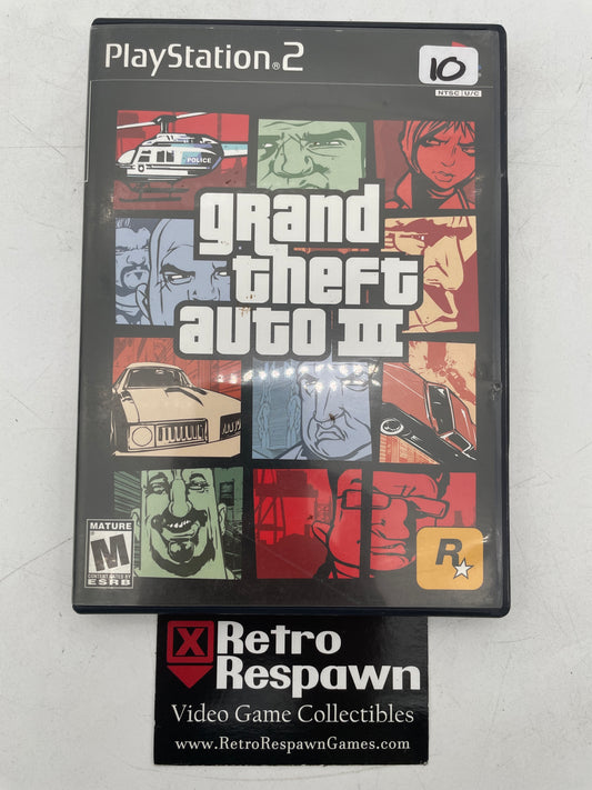Grand Theft Auto III - Playstation 2 (Complete)