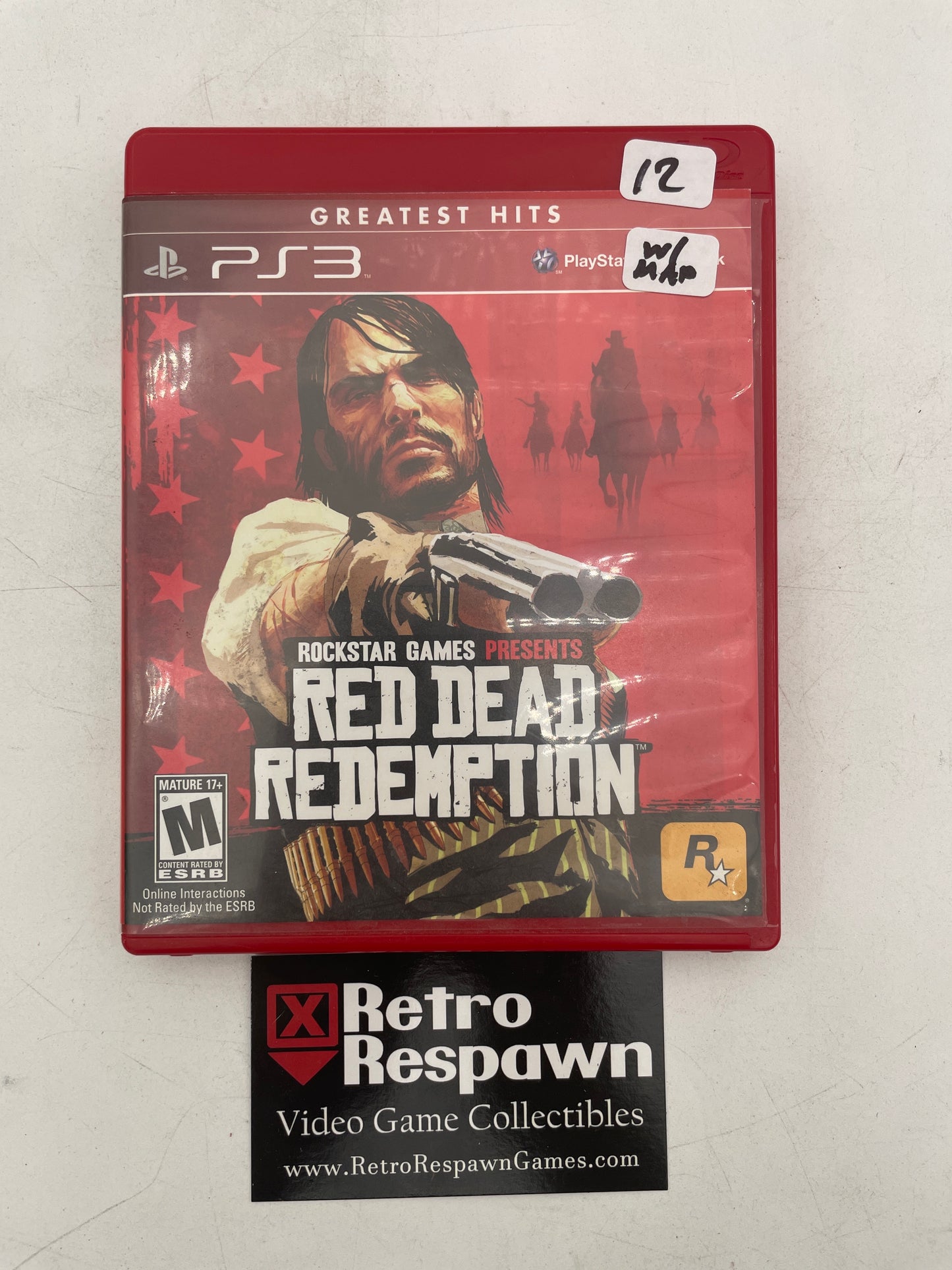 Red Dead Redemption [Greatest Hits] - Playstation 3 (Complete W/Map)