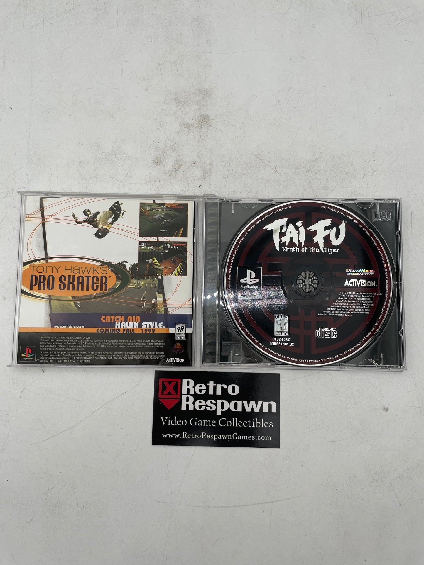 Tai Fu Wrath of the Tiger - Playstation (Complete)