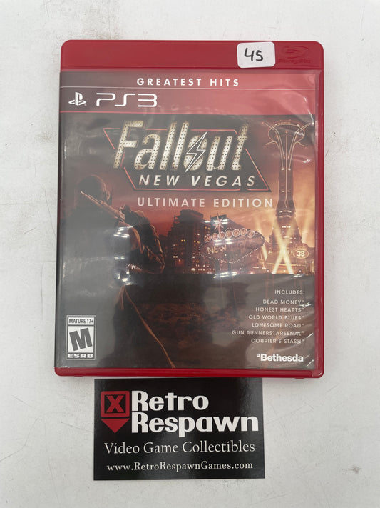 Fallout: New Vegas [Ultimate Edition Greatest Hits] - Playstation 3 (Complete)