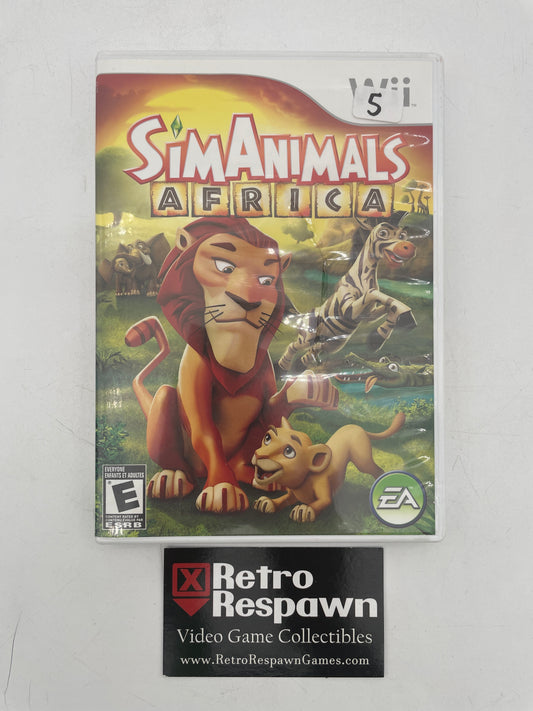 Sim Animals Africa - Wii (Complete)
