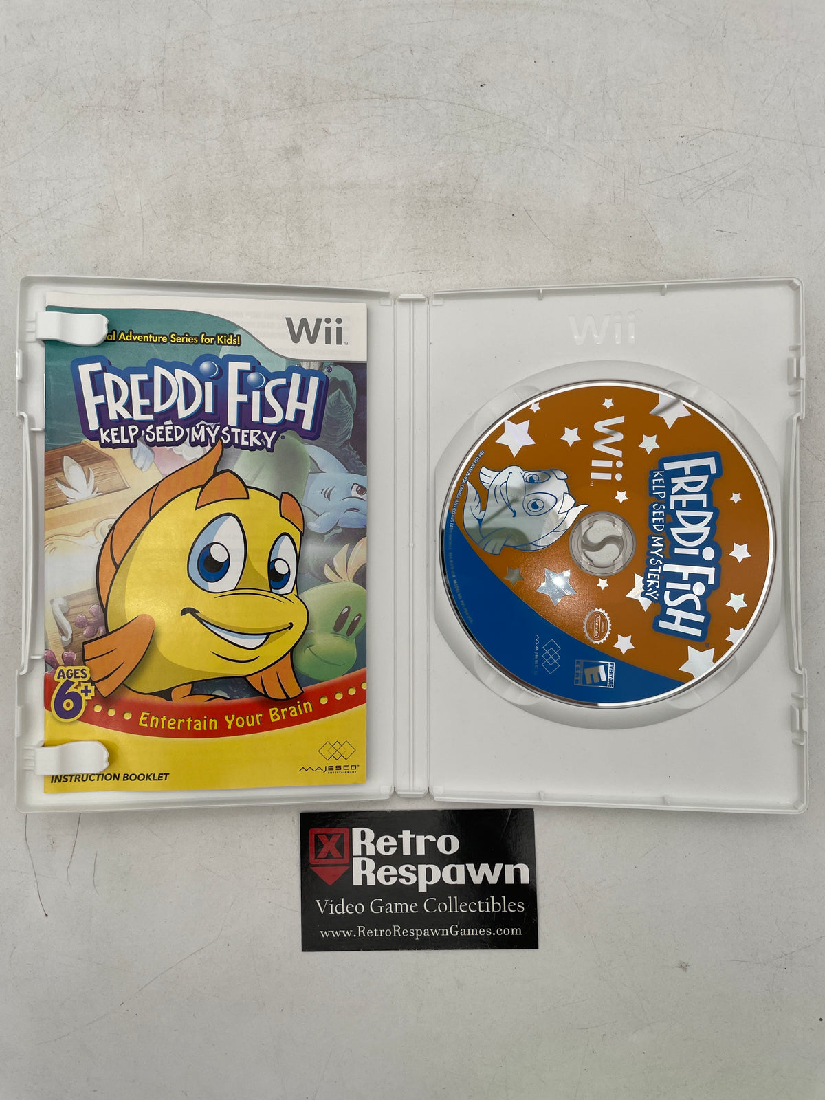 Freddi Fish Kelp Seed Mystery - Wii (Complete)