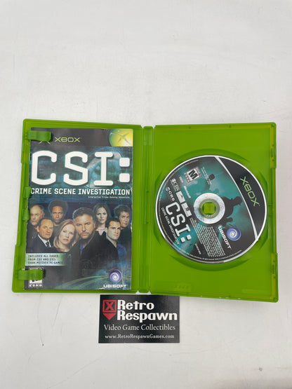 CSI Crime Scene Investigation - Xbox (Complete)